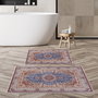 Mijölnir Juego de alfombrillas de baño Kt443 Multicolor, 2 piezas